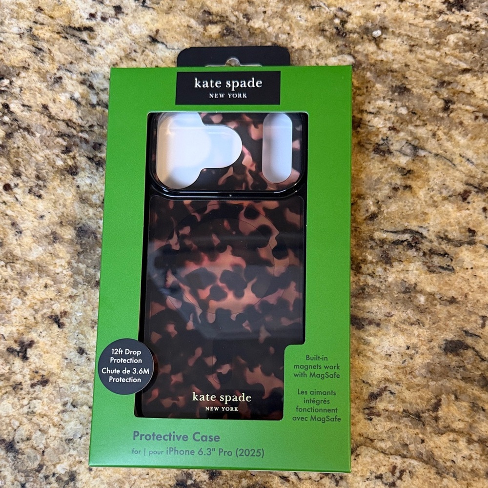 Kate Spade Leopard Print Case for iPhone 6.3" Pro